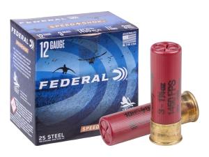 Federal 12GA Speed-Shok 1 1/4oz, 3 Shot, 25ct 0604544627718