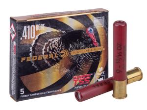 Federal Premium Heavyweight TSS Turkey Shotshells - .410 Bore - #9 - 3" - 5 Rounds 0604544637953