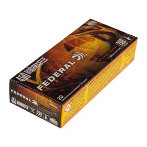 Federal Fusion, .450 Bushmaster, Fusion Soft Point, 260 Grain, 20 Rounds 0604544647013