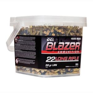 Blazer Ammunition 22 LR 38gr HP Blazer Bucket 1500rd 0604544652321