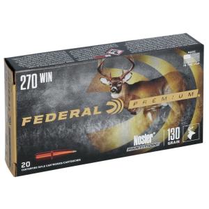 Federal Swift Scirocco Ii 270 Winchester Ammo - 270 Winchester 130gr Scirocco Ii 20/Box 0604544656091