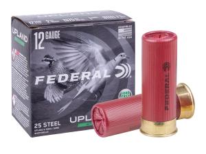 Federal Upland Steel Shotshells - 12 Gauge - #7.5 - 2-3/4" - 25 Rounds 0604544672497