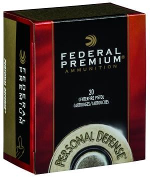 Federal Premium .44 S&W Puch Brass Cased Centerfire Pistol Ammunition 20 Rounds PD44SP1 20 Rounds PD44SP1