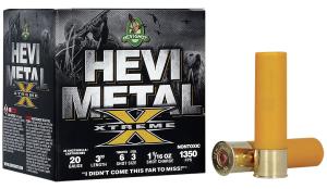 Hevishot HEVI-Metal Xtreme 20 Gauge 3" #6, 3 1.06 oz - 25rds - HS39206
