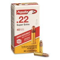 Super Extra High Velocity 22 Long Rifle Rimfire Ammo - 22 Long Rifle 40gr Cpsp 50/Box 0640420001012