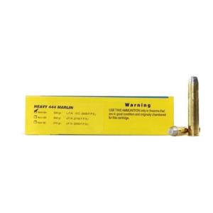 Buffalo Bore Ammo Heavy .444 Marlin 335 Grain Hard Cast LFN-GC 2025 fps 20 Rd./Box