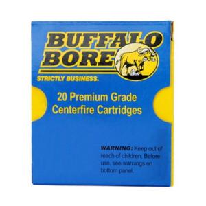 Buffalo Bore Ammunition 24I/20 SubSonic Low Flash Heavy 9mm 147 Gr (Per 20) JHP