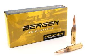 Match Grade Target 6.5mm Creedmoor Ammo - 6.5 Creedmoor 153.5gr Long Range Hybrid Target 20/Box 0679459310918