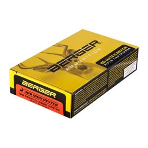Berger Bullets Match Grade Hunting 308 Winchester Ammo - 308 Winchester 168gr Hybrid Boat Tail 20/Box 0679459600408