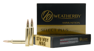 Weatherby Spire Point .378 Weatherby Magnum 270 Grain Centerfire Rifle Ammo
