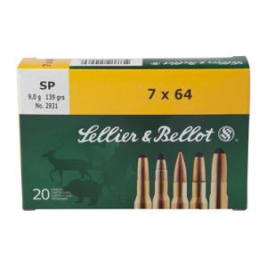 Sellier & Bellot 9.3x74mm Rimmed 285gr Sp Ammo - 9.3x74mmr 285gr Soft Point 20/Box