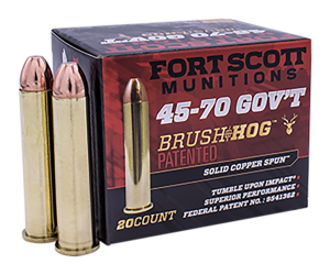 Fort Scott Munitions 45-70 GOVERNMENT 300 Grain Centerfire Rifle Ammunition 20 Rounds 4570-300-SCV1