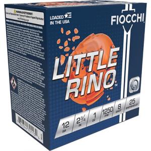 Fiocchi 12tx Target Load-Trap,Skeet & Sporting Clays 12ga 2 3/4in - 12 Gauge 2-3/4'''' 1oz #8 25/Box 0762344701134