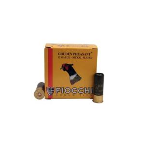 Fiocchi Golden Pheasant, 12 Gauge, 2 3/4", 1 3/8 oz. Shells, 25 Rounds 0762344703855