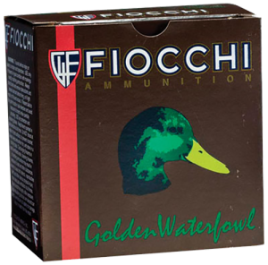 Fiocchi of America 123SGWBB 3 in. & 1.25 oz Steel Hunting Golden Waterfowl Ammunition in 12 Guage 250 Rounds - Size BB 0762344705781