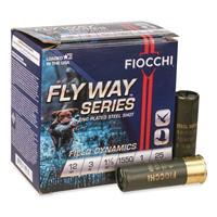 Fiocchi 34 Speed Steel Ammunition 12 Gauge 3" 1-1/5 oz #3 Non-Toxic Plated Steel Shot Box of 25 0762344711089