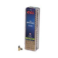 CCI Cb Short Ammo 22 Short 29gr Lead Round Nose - 22 Short 29gr Lead Round Nose 100/Box