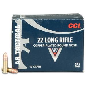 CCI Ammo .22 LR 40 Grain CPRN 1200 fps Rimfire AR-15 Optimized 375 Rounds