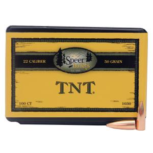 400 (4 Boxes) Speer Tnt 22 Cal (224 Diameter) 50 Grain Reloading Supplies 1030