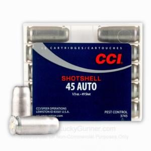 CCI/Speer Shotshell 45ACP 117 Grain Shotshell