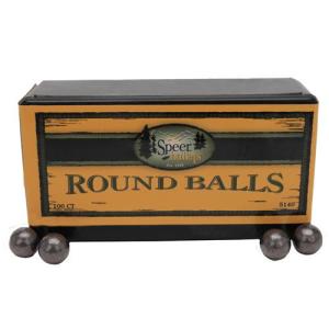 Speer Muzzleloader Round Lead Balls .495" 181 gr MZRB 100/ct