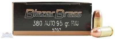 380 Auto Blazer 95 FMJ RN 5202