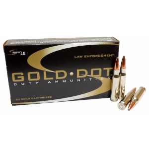 Speer Gold Dot .308 Winchester 168 Grain Bonded Soft Point Ammunition