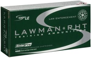 Speer Ammo Lawman RHT 9mm 100 gr TMJ Frangible Brass 50 Rounds 53365