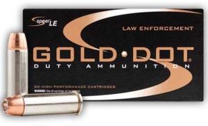 Speer Gold Dot .38 Special +P Ammo 125 Grain JHP 1200 fps 50 Rounds