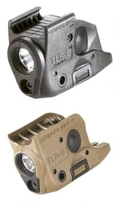 Streamlight TLR-6 Rail Smith and Wesson M and P Weapon Light w/White LED /Red Laser, Black, 69293