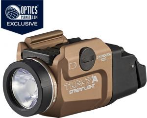 Streamlight TLR-7A Flex LED Tactical Weapon Light, CR123A, White, 500 Lumens, FDE, 69429