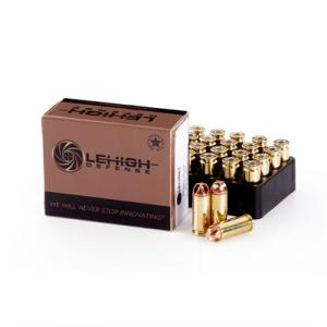 Lehigh Ammo Xtreme Defense 10mm Auto 115 Grain Fluid Transfer Monolithic 1700 fps 20 Rd./Box