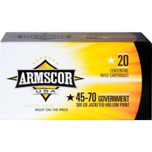 Armscor 45-70 Government JHP FAC4570300GRJHPTC