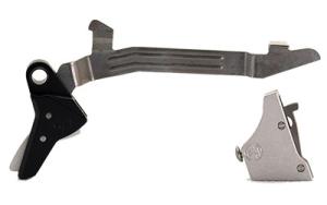 Timney Triggers Alpha Competition Glock Trigger, Silver Alpha Glock 3-4 - Larg