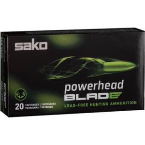 Sako Powerhead Blade .300 Win Mag 170 gr LFBT 20rds Rifle Ammo for Lead-Free and High Accuracy - JASPHB300WM170B