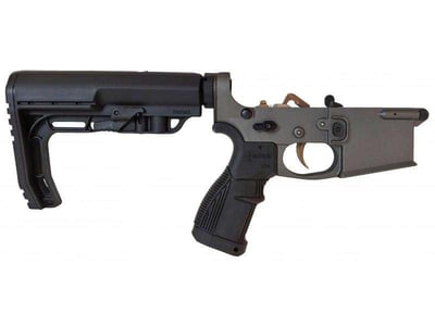 FosTech COMPLETE LOWER RECEIVER MULTI-CALIBER ECHO-II TRIGGER 6100-MFT STOCK TUNGSTEN