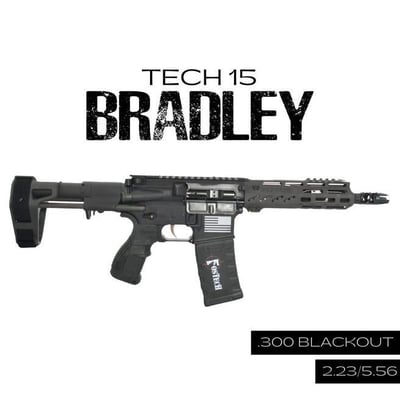 FosTech Bradley Fighting Tech 15 .223/5.56 8150-BLK-5.56-6228-4150