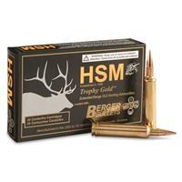 HSM Trophy Gold Centerfire Rifle Ammo - .30-378 Weatherby Magnum - 185 Grain - 20 Rounds