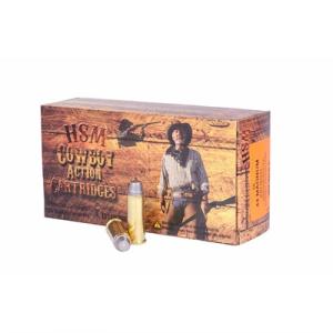 HSM Cowboy .44 Reminton Magnum 240 Grain Action Semi-Wadcutter Handgun Ammo 0837306005039