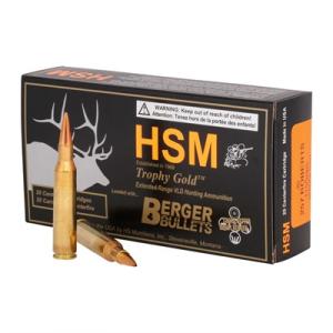 HSM Trophy Gold Centerfire Rifle Ammo - .257 Roberts - 115 Grain - 20 Rounds
