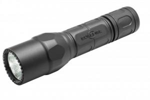 SureFire G2X LE Dual-Output LED Flashlight, 15-600 Lumens, Black