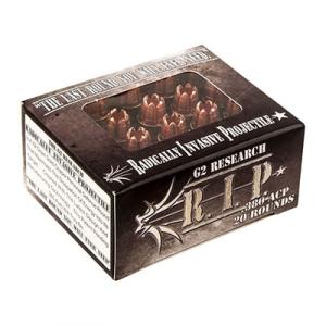 G2 Research RIP Centerfire Handgun Ammo - .380 Auto CP - 62 Grain - 20 Rounds 0863552000016
