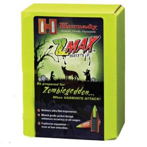 Hornady .20 Caliber Z-Max Projectile 32 Grain Polymer Tip Flat Base .204" Diameter Not Loaded 500 Rounds
