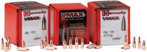 Hornady V-MAX Rifle Bullets .22 Caliber 55 Grain Polymer Tip 100 Bullets 22271 090255222715