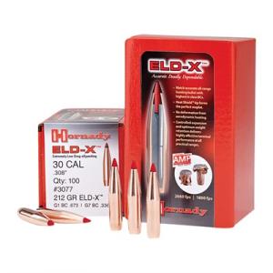 Hornady ELD-X Bullets 6MM .243 90 GR ELD-X 100/ct 2441