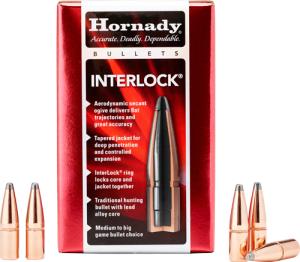 Hornady Interlock Rifle Bullets .35 cal .355" 170 gr SP Interlock (.350 Legend) 100/ct 3501