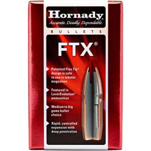 Hornady FTX Rifle Bullets .35 cal .355" 165 gr FTX (.350 Legend) 100/ct