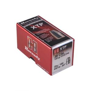 Hornady Handgun Bullets .38 cal .357" 125 gr FP/XTP 100/ct 35730