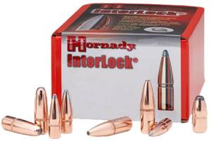 Hornady Interlock 44 Caliber (0.430") Flat Point Bullets - 44 Caliber (0.430") 265gr Flat Point 100/Box