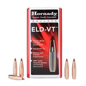 Hornady ELD-VT Rifle Bullets 6mm .243" 80gr 100/ct 090255243727